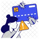 Card Phishing Card Malware Infected Card Icon