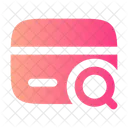 Card Search  Icon
