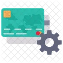 Card Setting Payment Setting Card Configuration Icon