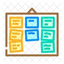 Card Sorting  Icon