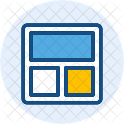 Card Stack Icon - Download in Colored Outline Style