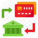 Card To Bank Transfer Bank Transfer Icon