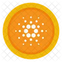 Cardano Cryptocurrency Coin Icon