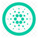 Cardano Coin Cryptocurrency Icon