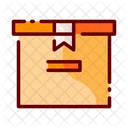 Cardboard Delivery Box Pack Icon
