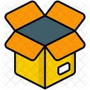 Cardboard Box Logistics Icon