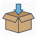 Cardboard Box Cargo Icon