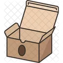 Cardboard Box Packaging Icon