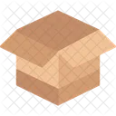 Cardboard Box Self Icon