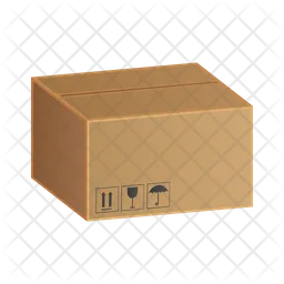 Cardboard box  Icon