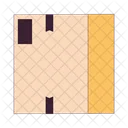 Cardboard Box Closed Parcel Packed Relocation Cardboard Box Icon