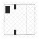 Cardboard box closed  Icon
