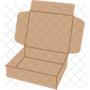 Cardboard Box Opened Cardboard Box Cardboard Icon