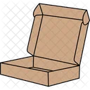 Cardboard Box Opened Cardboard Box Cardboard Icon