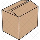 Cardboard Box Opened Cardboard Box Cardboard Icon