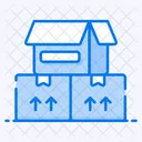 Cardboard Boxes Packaging Packing Box Icon