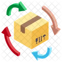 Cardboard Delivery  Icon