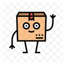 Stand Cardboard Box アイコン