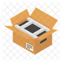 Cardboard Packing  Icon