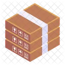 Packages Cardboards Parcels Icon
