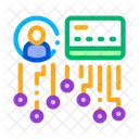 Cardholder Details Fintech Icon