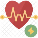 Cardiac Arrest Heart Icon