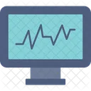 Cardiac Monitor Healthcare Hearthbeat Icon