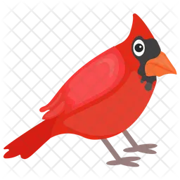 Cardinal Bird  Icon