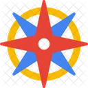 Cardinal Compass Points Icon