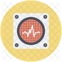 Cardio Electrocardiogram Device Icon