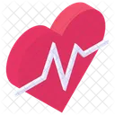 Cardio Cardiogram Heartbeat Icon