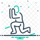 Cardio Fitness Exercise Icon