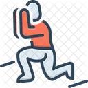 Cardio Fitness Exercise Icon