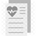 Relatório cardiovascular  Icon