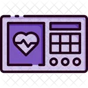 Cardiogram Ecg Heart Rate Icon