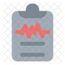 Cardiogram Diagnosis Healthcare Icon