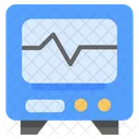 Cardiogram Monitor Hospital Icon