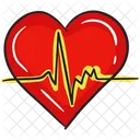 Heartbeat Cardio Human Heart Icon