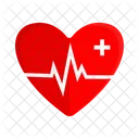 Hospital Heart Rate Medical Icon