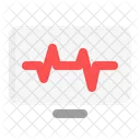 Cardiogram Electrocardiogram Monitor Icon