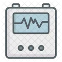 Medical Monitor Pulses Icon