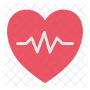 Cardiogram Heartbeat Heartrate Icon