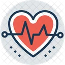 Healthy Heart Rhythm Icon