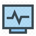 Cardiogram Pulse Monitor Icon