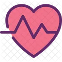 Medicine Cardiogram Heartbeat Icon