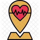 Cardiogram Defibrillator Heart Care Icon