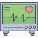 Cardiogram Electrocardiogram Heartbeat Icon