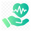 Cardiogram Pulse Heartbeat Icon