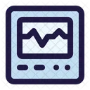 Cardiogram Electrodiogram Hospital Icon