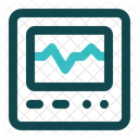 Cardiogram Electrodiogram Hospital Icon